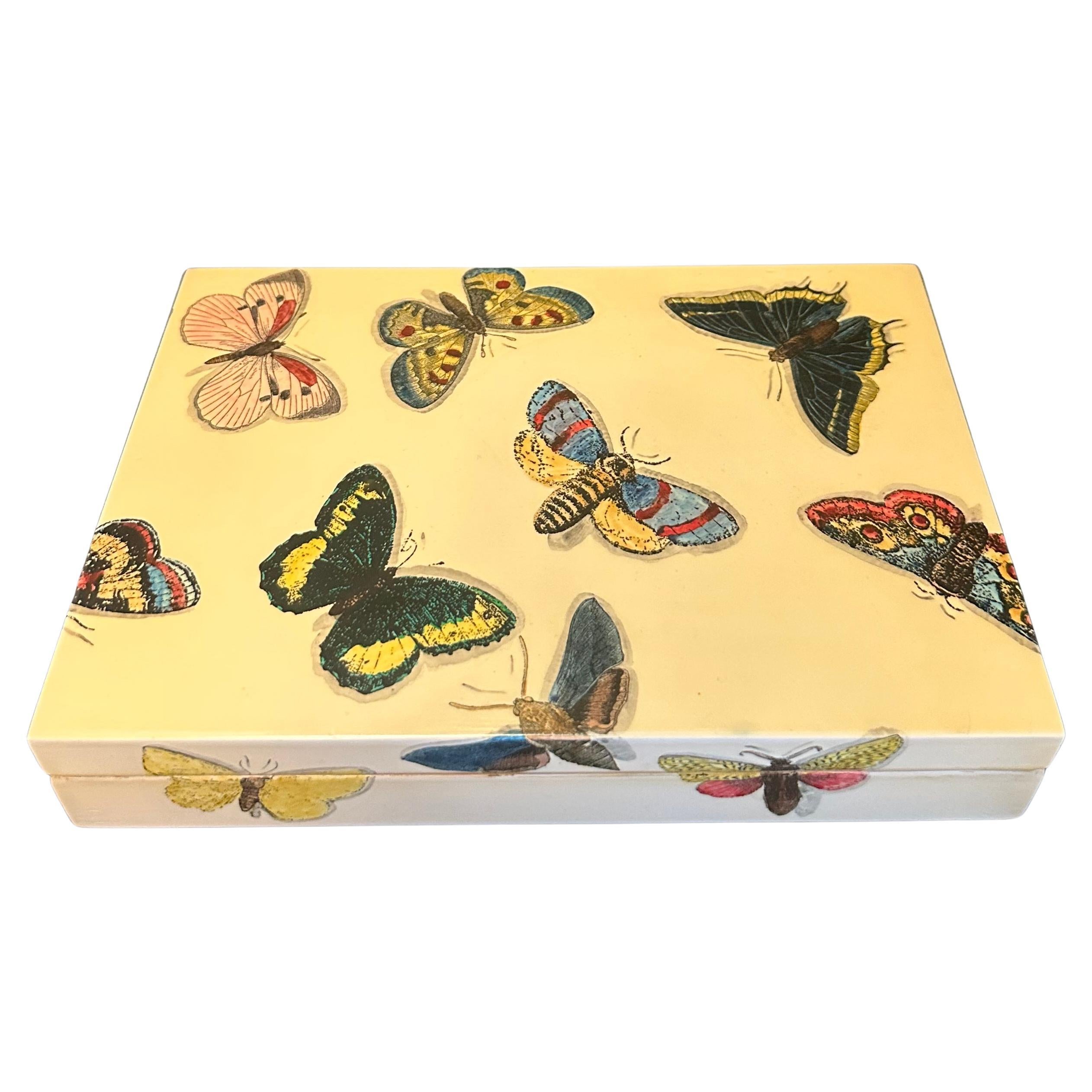 FORNASETTI Butterfly Poker Card Game Set Box