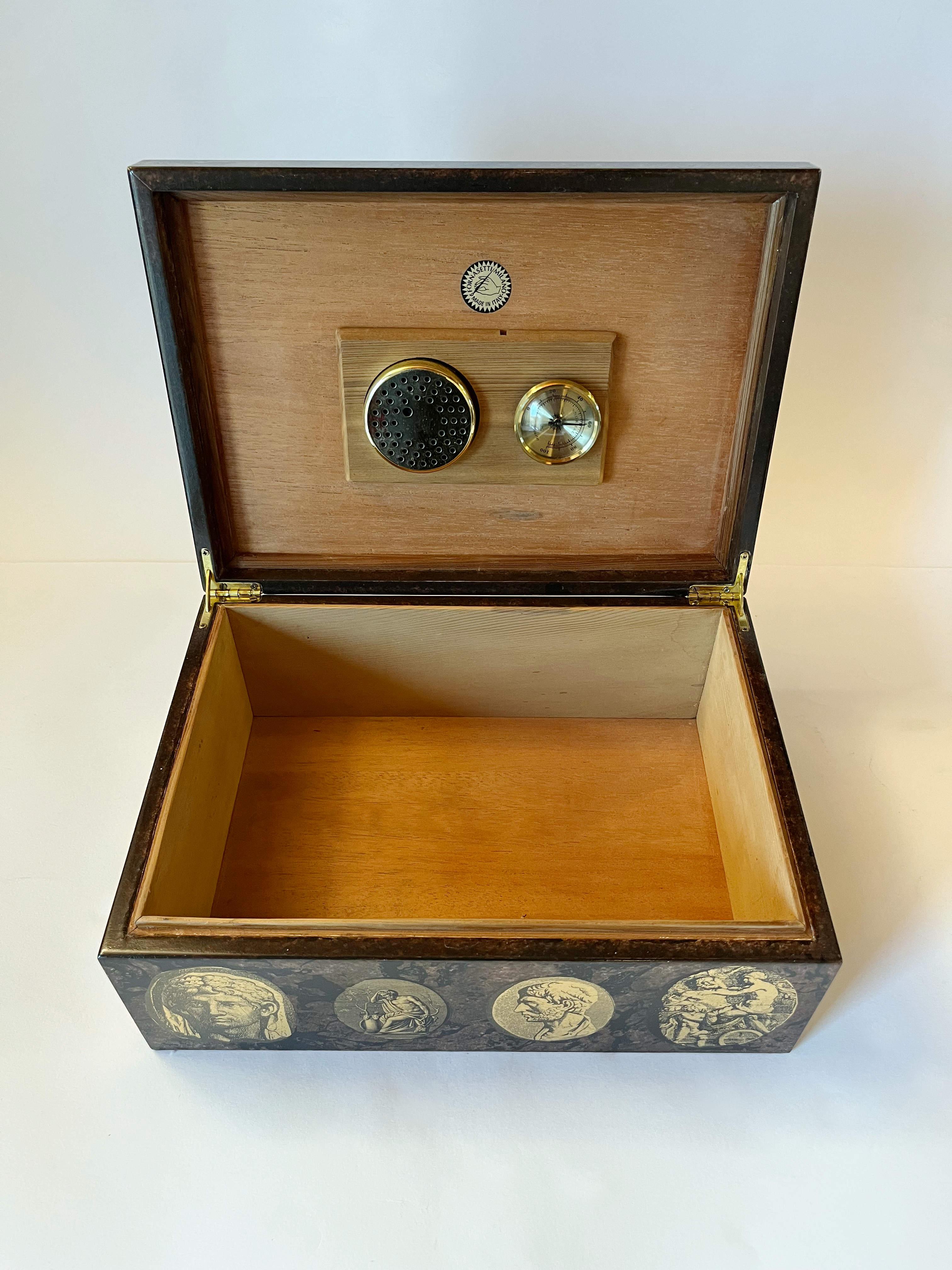 FORNASETTI Cigar Humidor 3