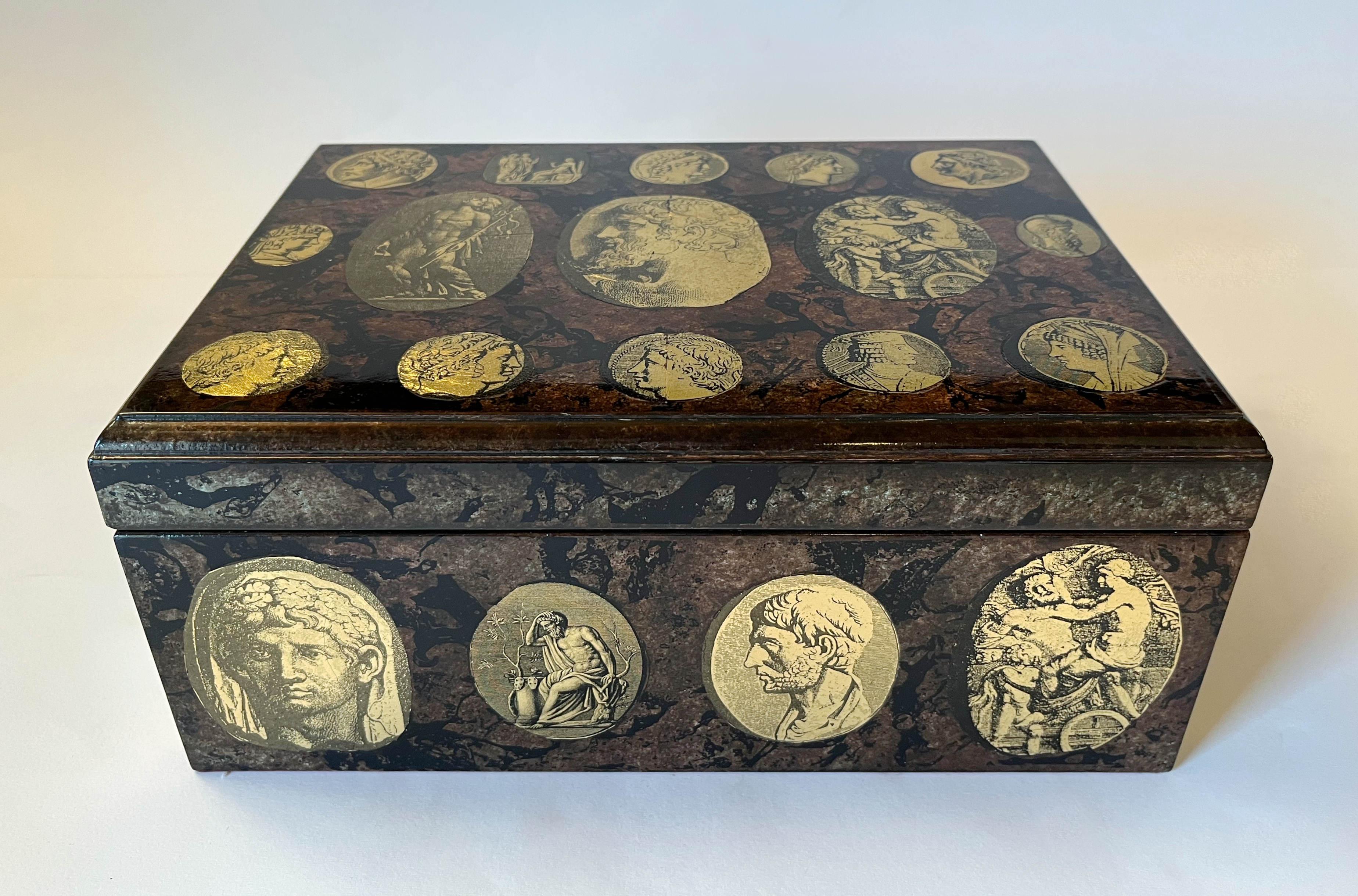 Mid-Century Modern FORNASETTI Cigar Humidor