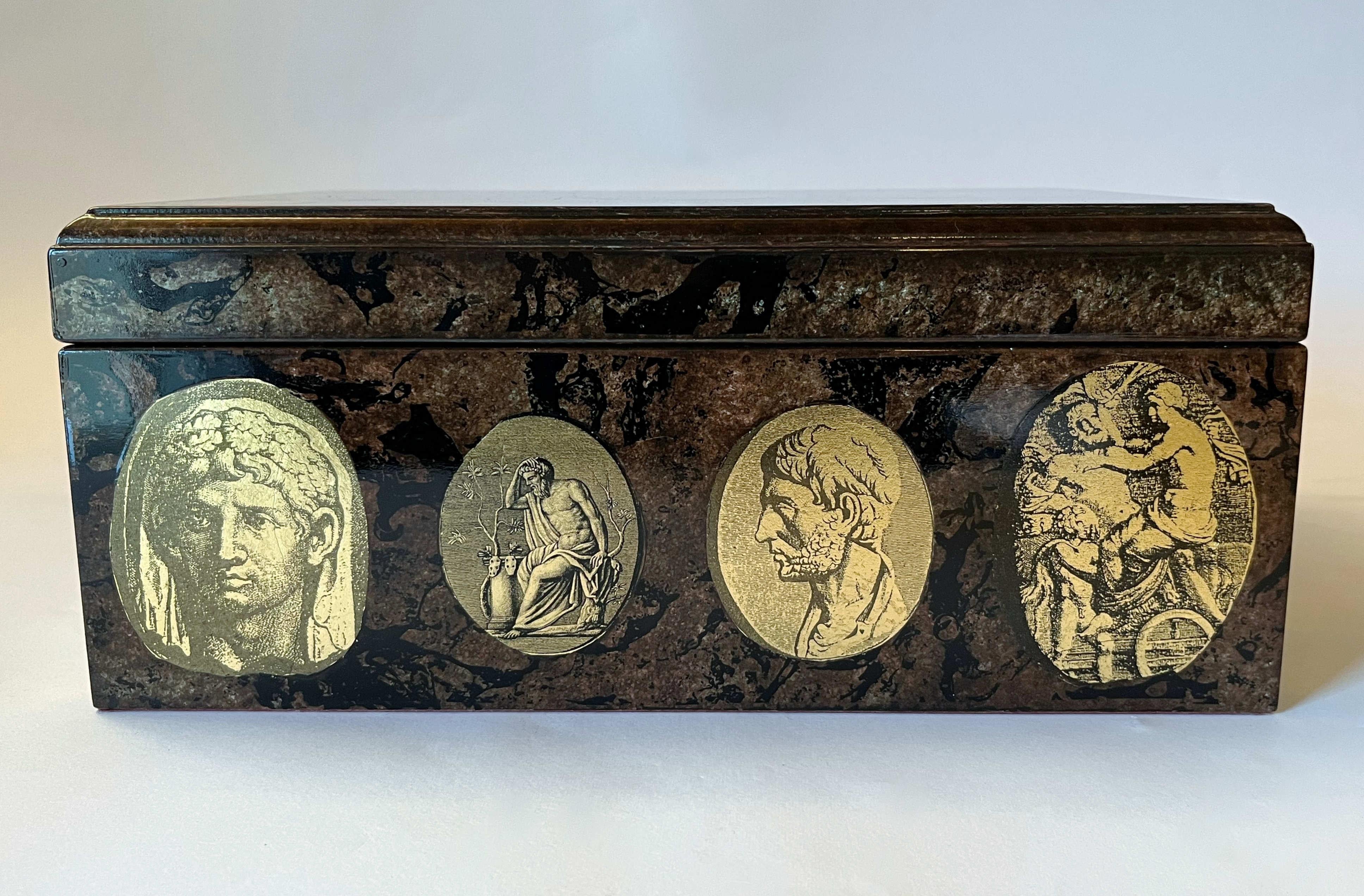 Italian FORNASETTI Cigar Humidor