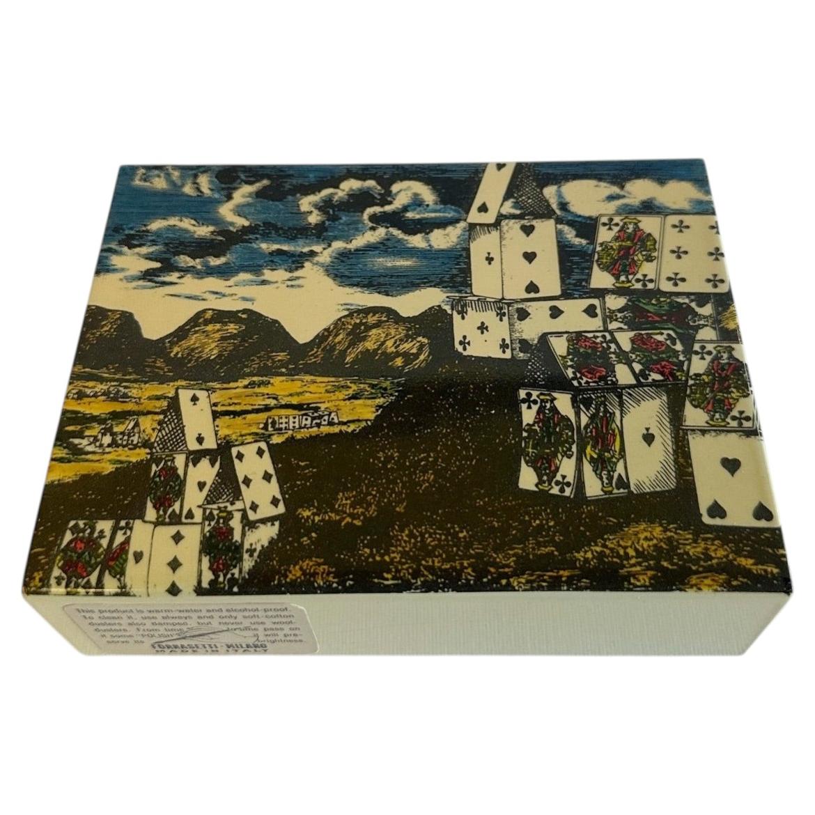 FORNASETTI City of Cards Playing Cards Box