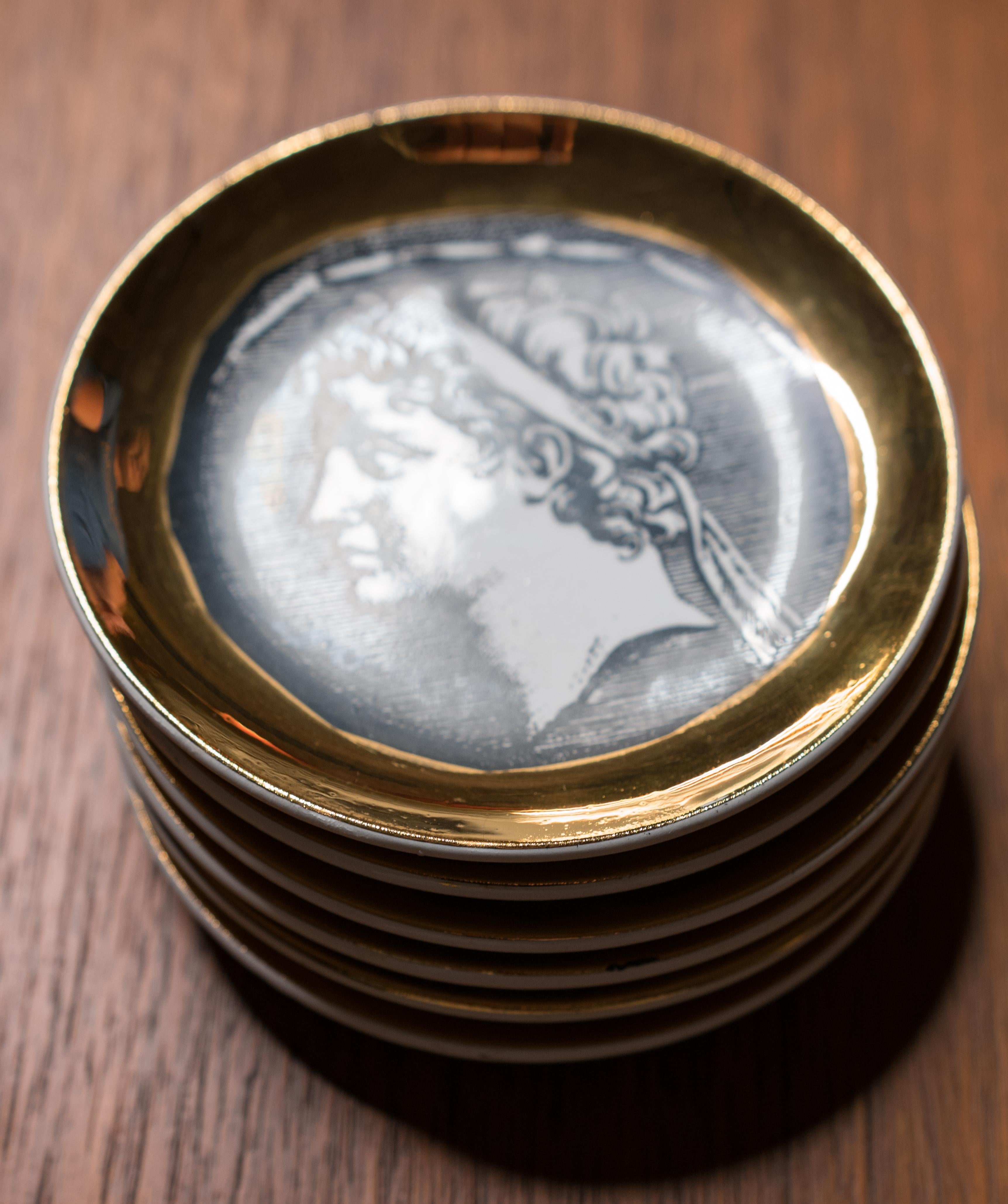 Fornasetti Coaster Set of Six 4