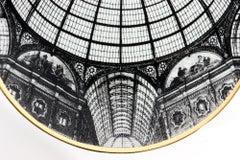 Fornasetti Dome Plate, Cupola Galleria Di Milano Number 7 in Series