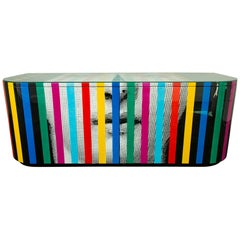Fornasetti Face and Stripes Buffet