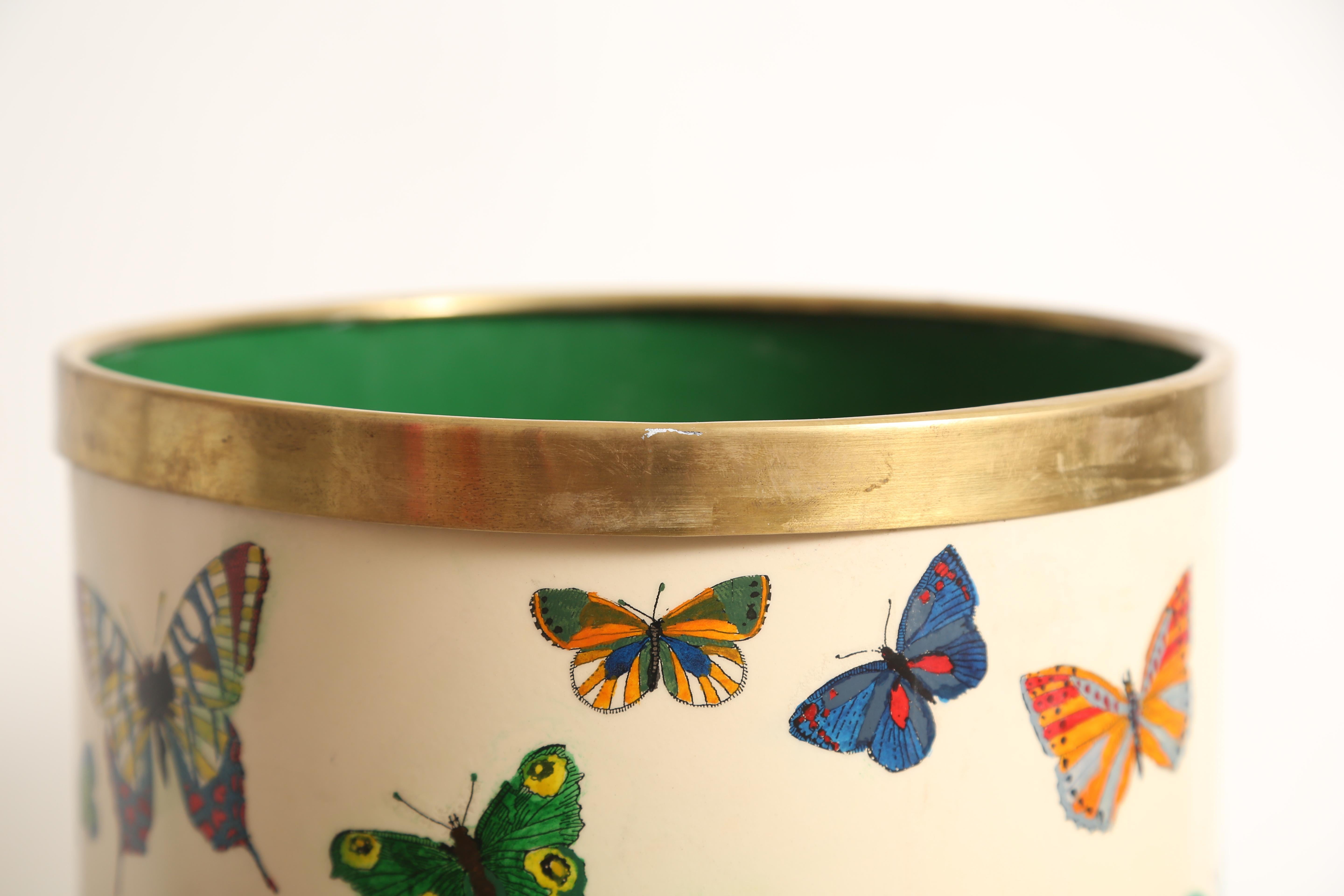 Metal Fornasetti Farfalle Umbrella Stand