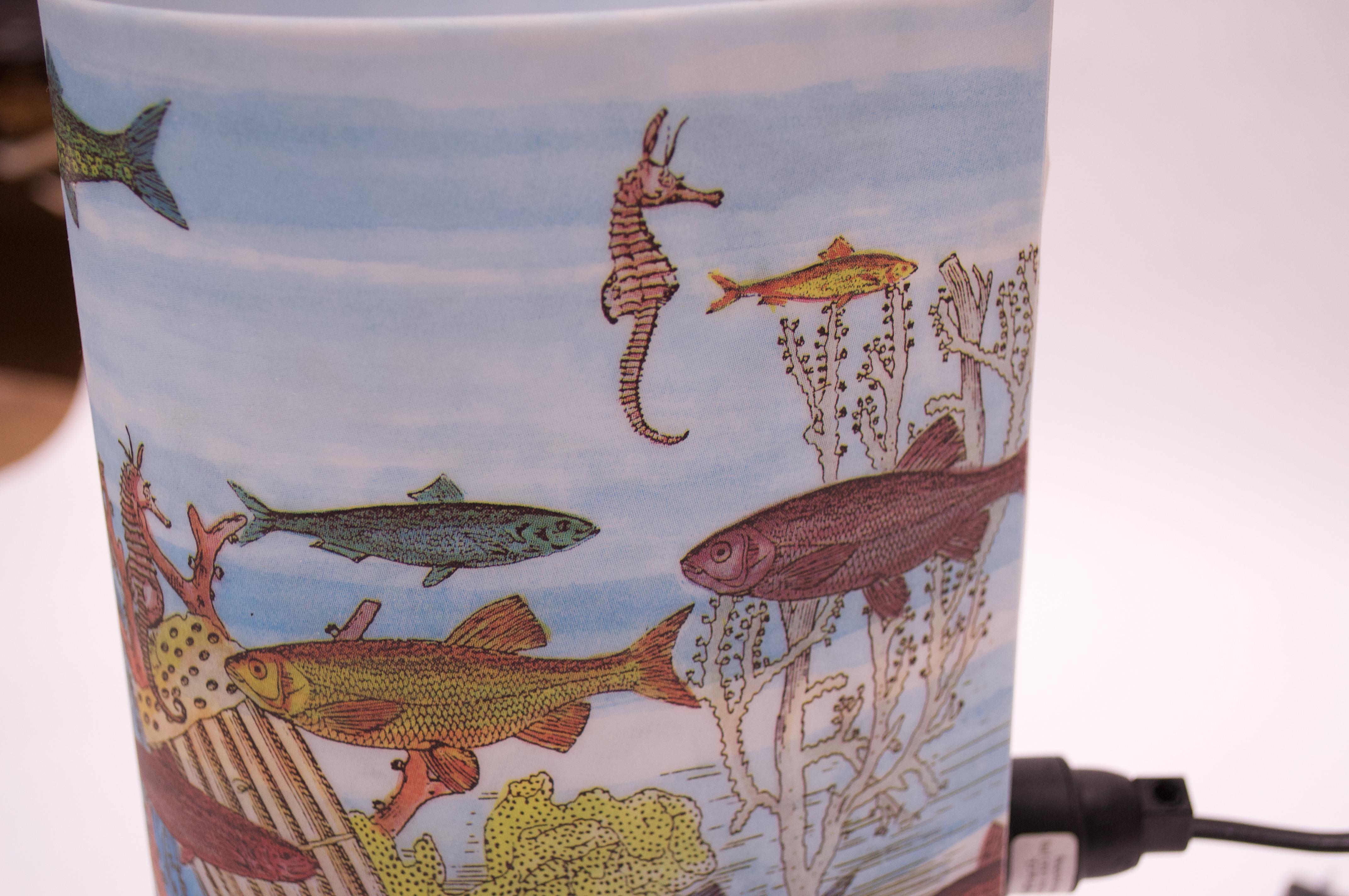 Plastica Lampada da tavolo Fornasetti 