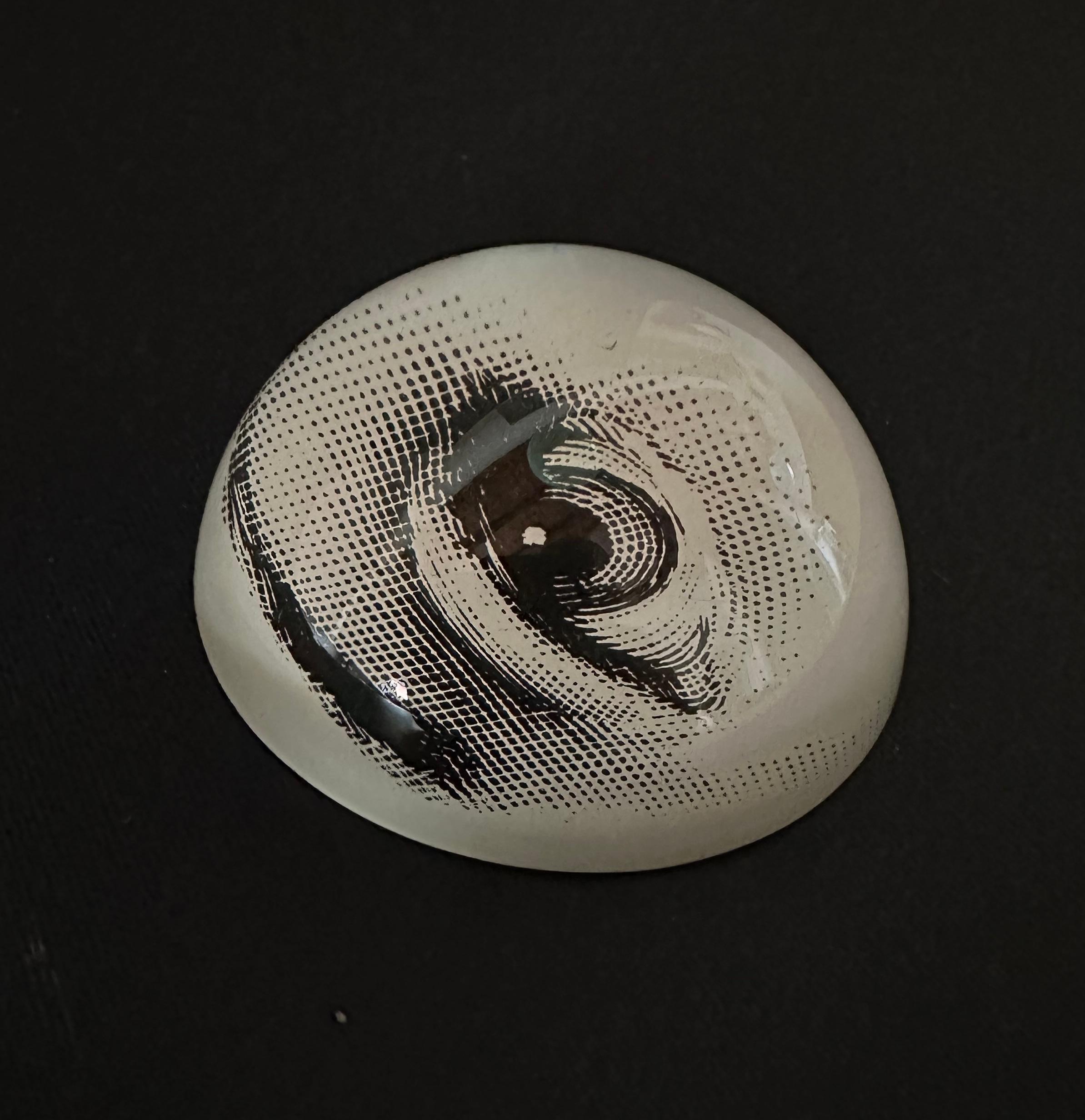 Pisapapeles de cristal de Fornasetti Italiano en venta