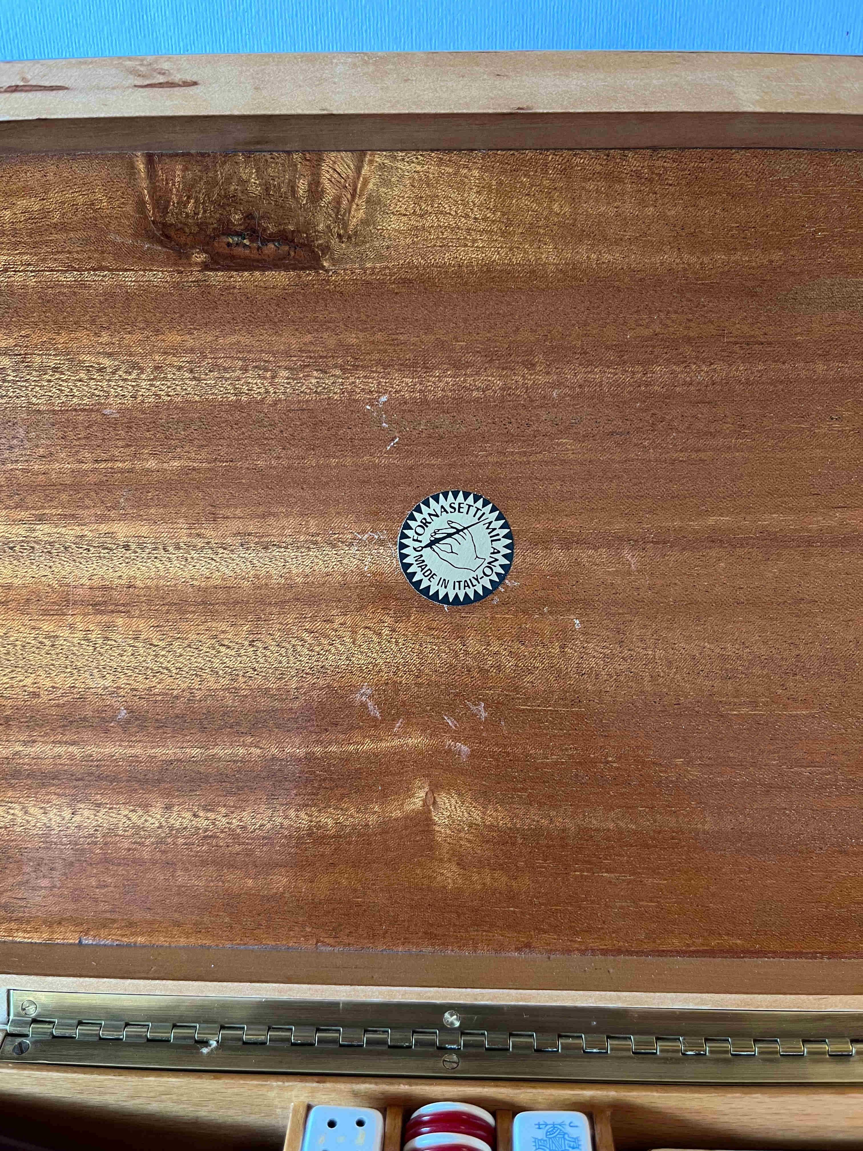 FORNASETTI Jeu de cartes de poker Montgolfière Boîte de jeu en vente 7