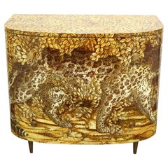 Fornasetti Italian 'Leopardo' Commode