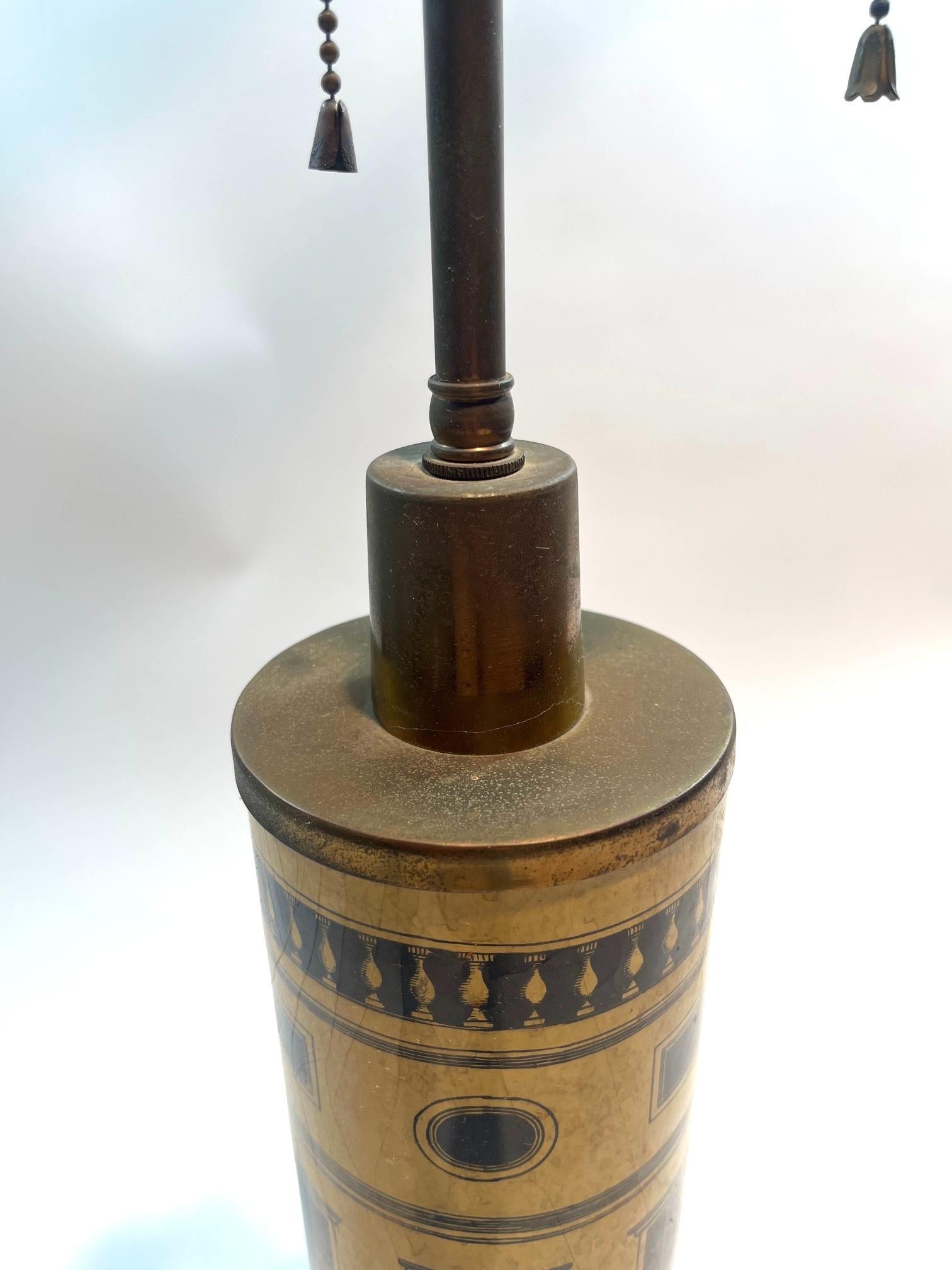 Milieu du XXe siècle Fornasetti Lamp en vente