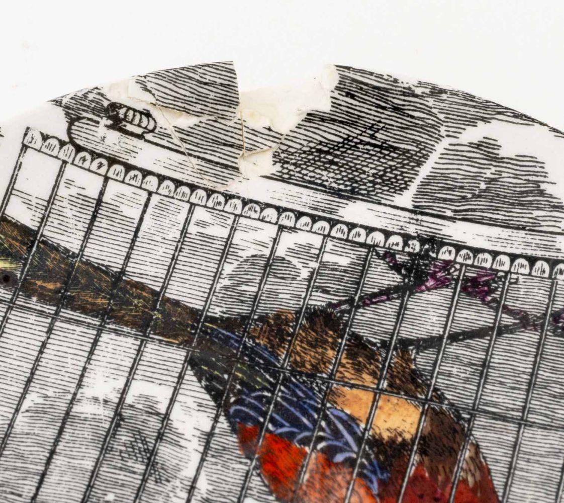 Fornasetti Le Arpie Gentili Porzellan Untersetzer, 8 im Angebot 2