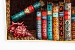 Fornasetti "Liberia" Fabric Panel Framed