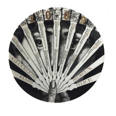 Fornasetti Limited Edition Ceramic Calendar Plate for 2009  No. 413/700