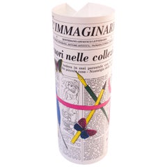 Fornasetti "L'Immaginario" Table Lamp Produced by Antonangeli