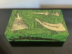 FORNASETTI Scatola in malachite