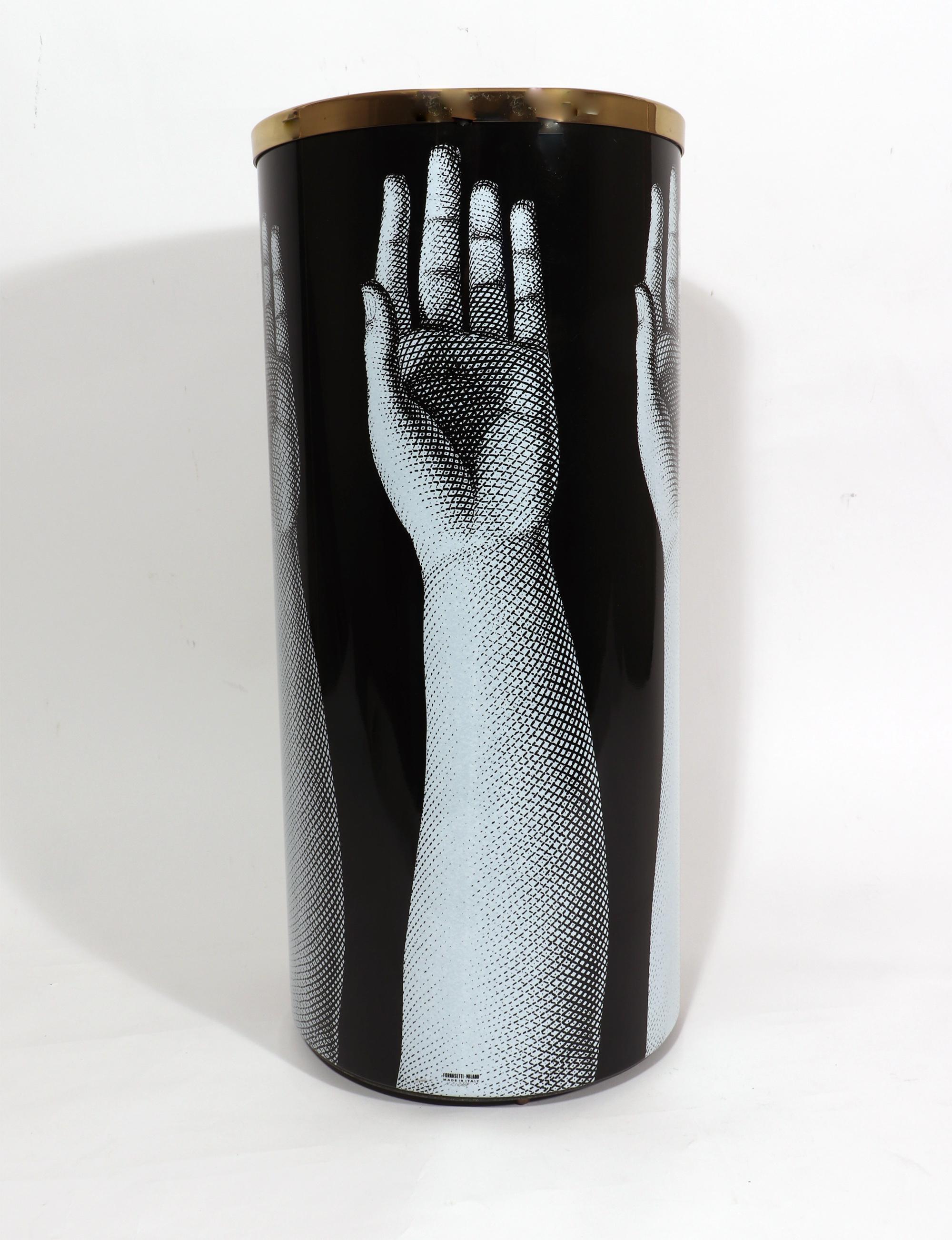 Modern Fornasetti Mani Umbrella Stand For Sale