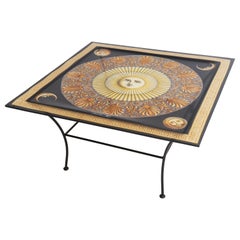 Fornasetti Modernist Square Cocktail Table