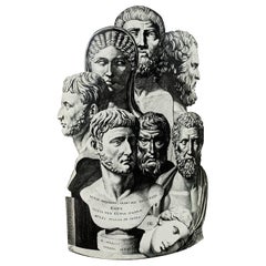Fornasetti Portaombrelli Neoclassico Trompe l'oeil Test Antiche