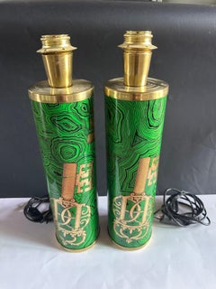 FORNASETTI Paar Vintage-Tischlampen