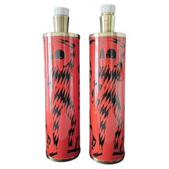 FORNASETTI Pair of Vintage Table Lamps