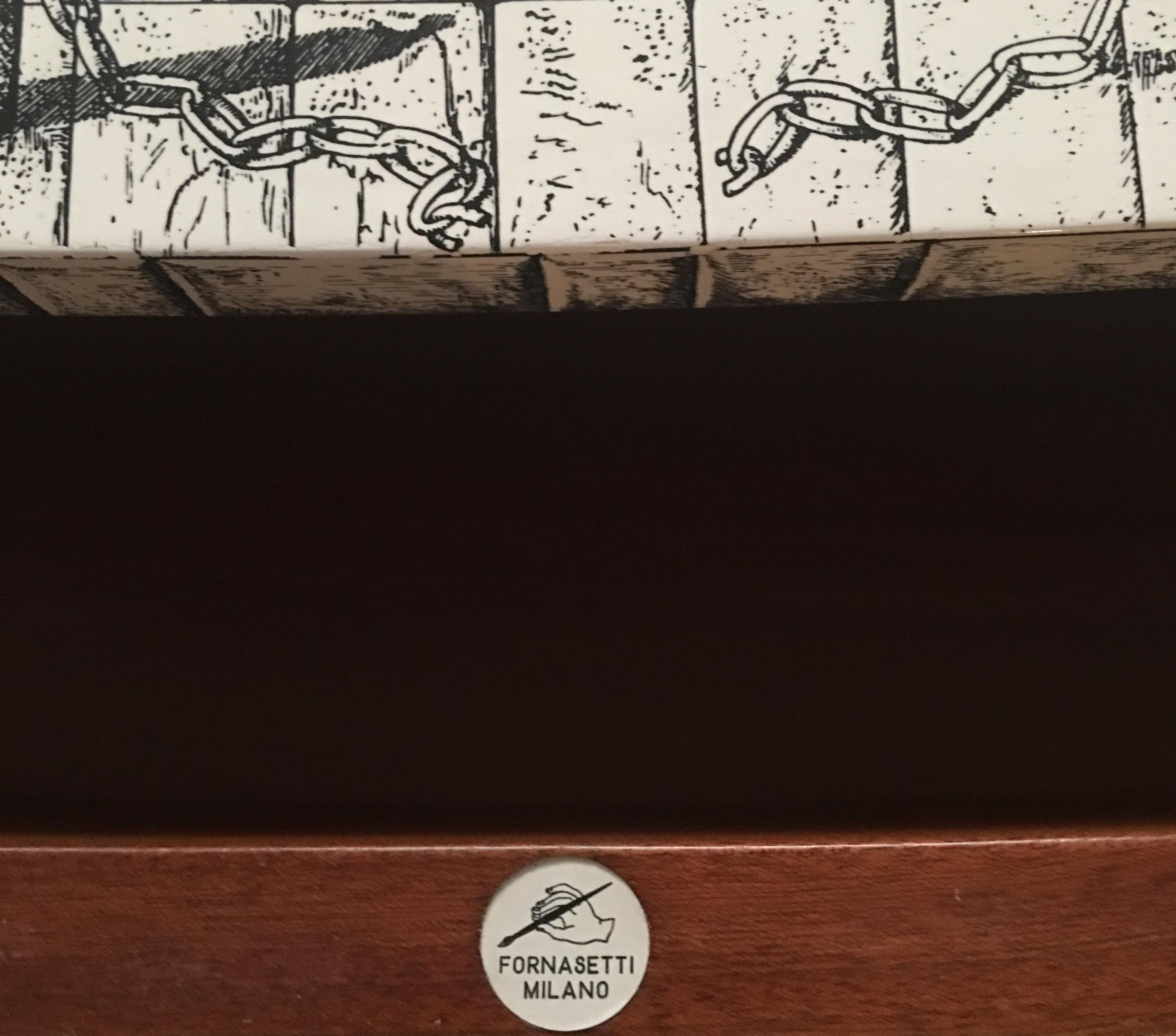 Italian Fornasetti Piero (1913-1988) Commode Model 