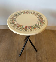 FORNASETTI Playing Cards Side Table