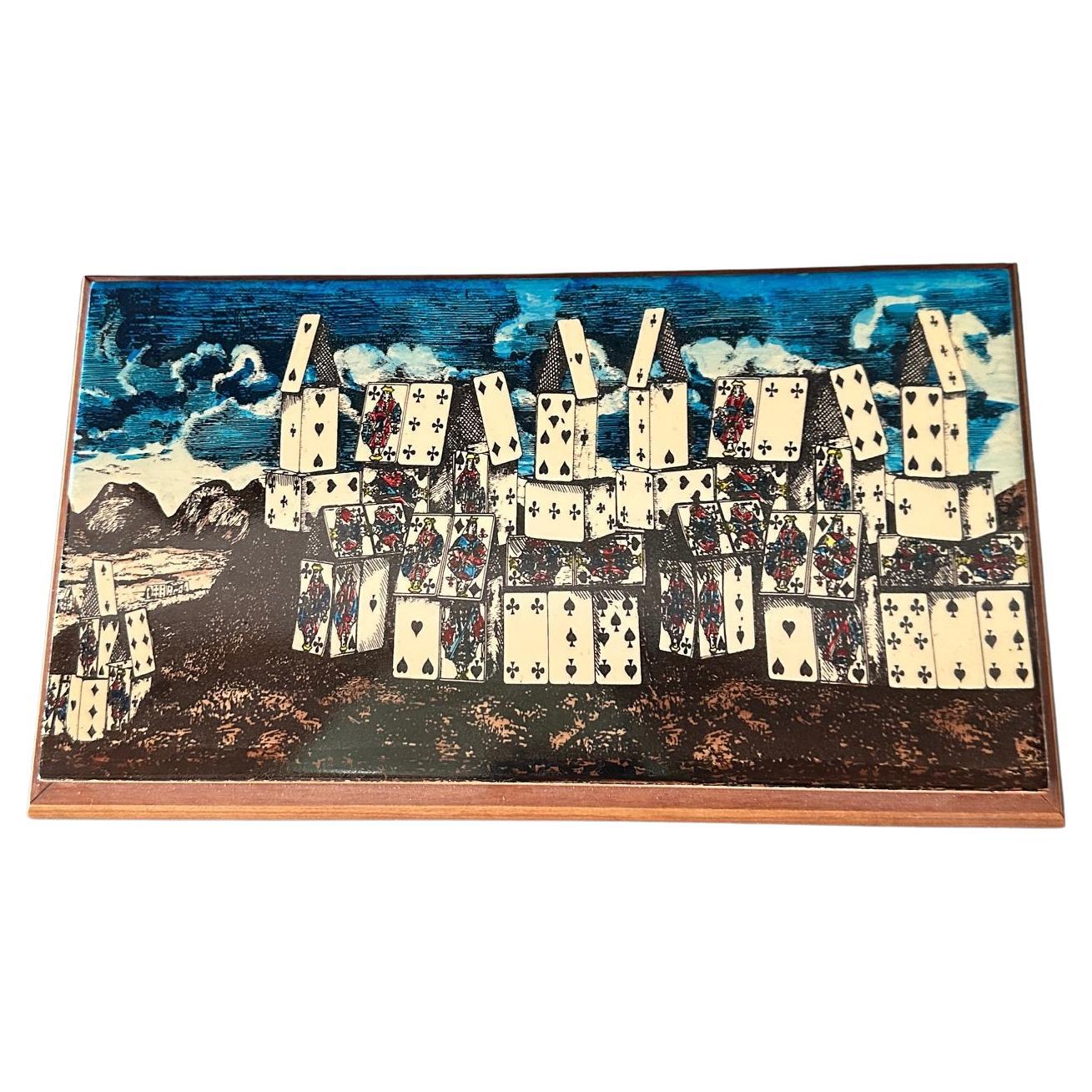 FORNASETTI Poker Card Game Set Box