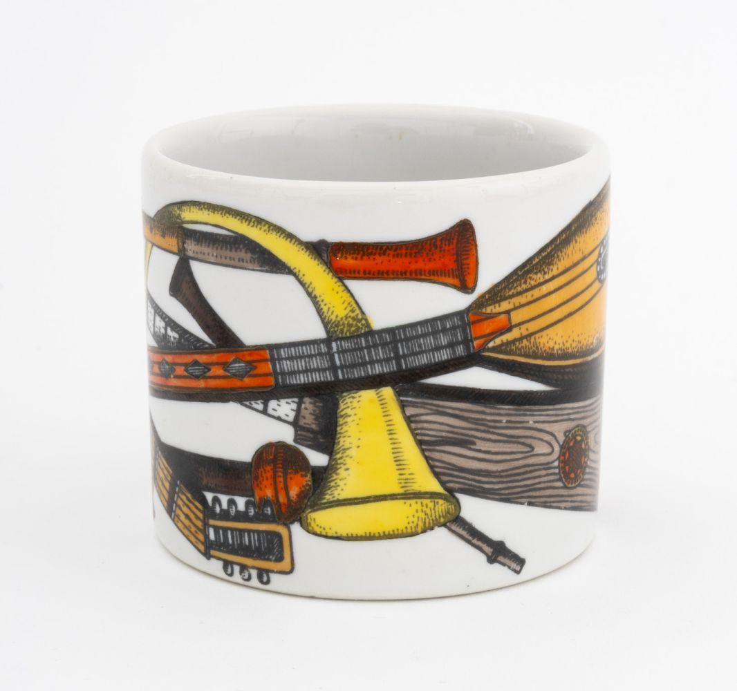 Fornasetti Porcelain Musical Tableware, 5 Pcs. For Sale 3