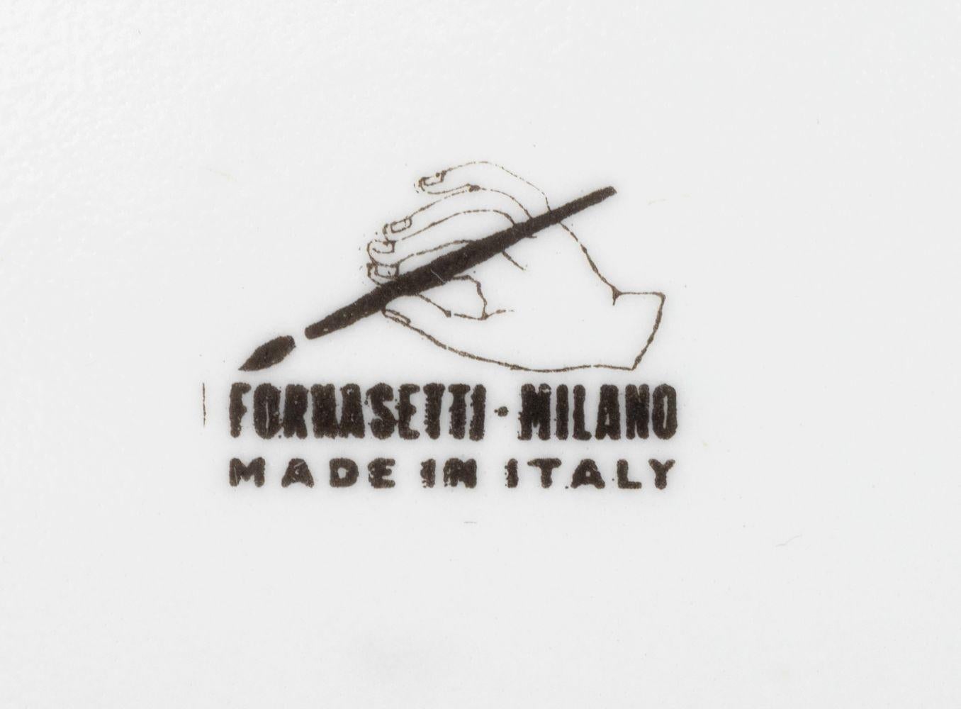 Fornasetti Porcelain Tableware, 3 Pcs. im Angebot 3