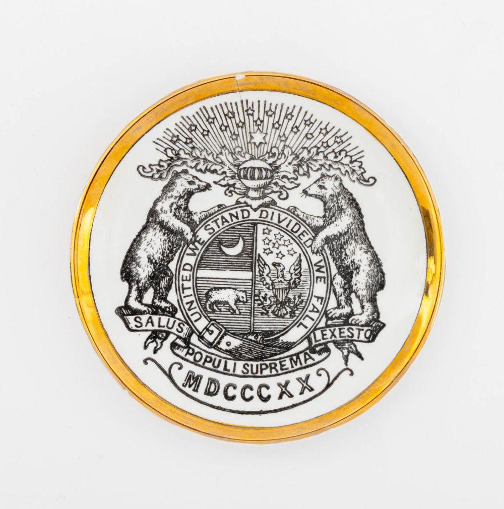 Fornasetti Porcelain Tableware, 3 Pcs. im Angebot 4