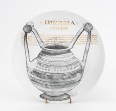 Fornasetti Porcelain Tableware, 3 Pcs.