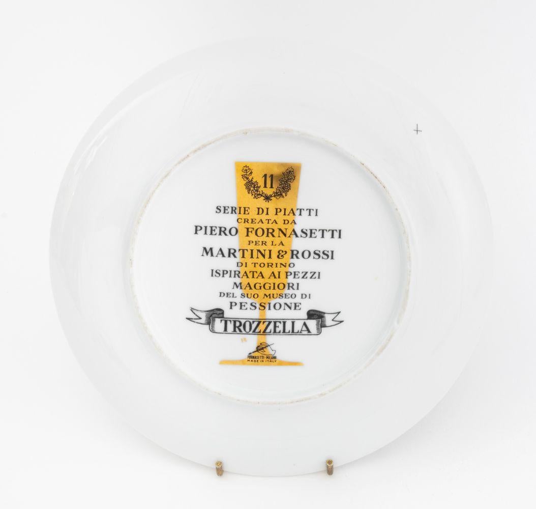 Fornasetti Porcelain Tableware, 3 Pcs. (Italienisch) im Angebot