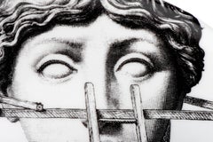 Fornasetti Porcelain "Themes and Variations" Plate No 200, Italy, circa 1990