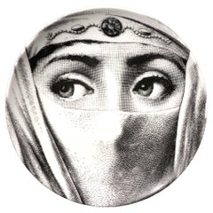 Fornasetti Porcelain Themes 
Variation Plate Pattern Number 84