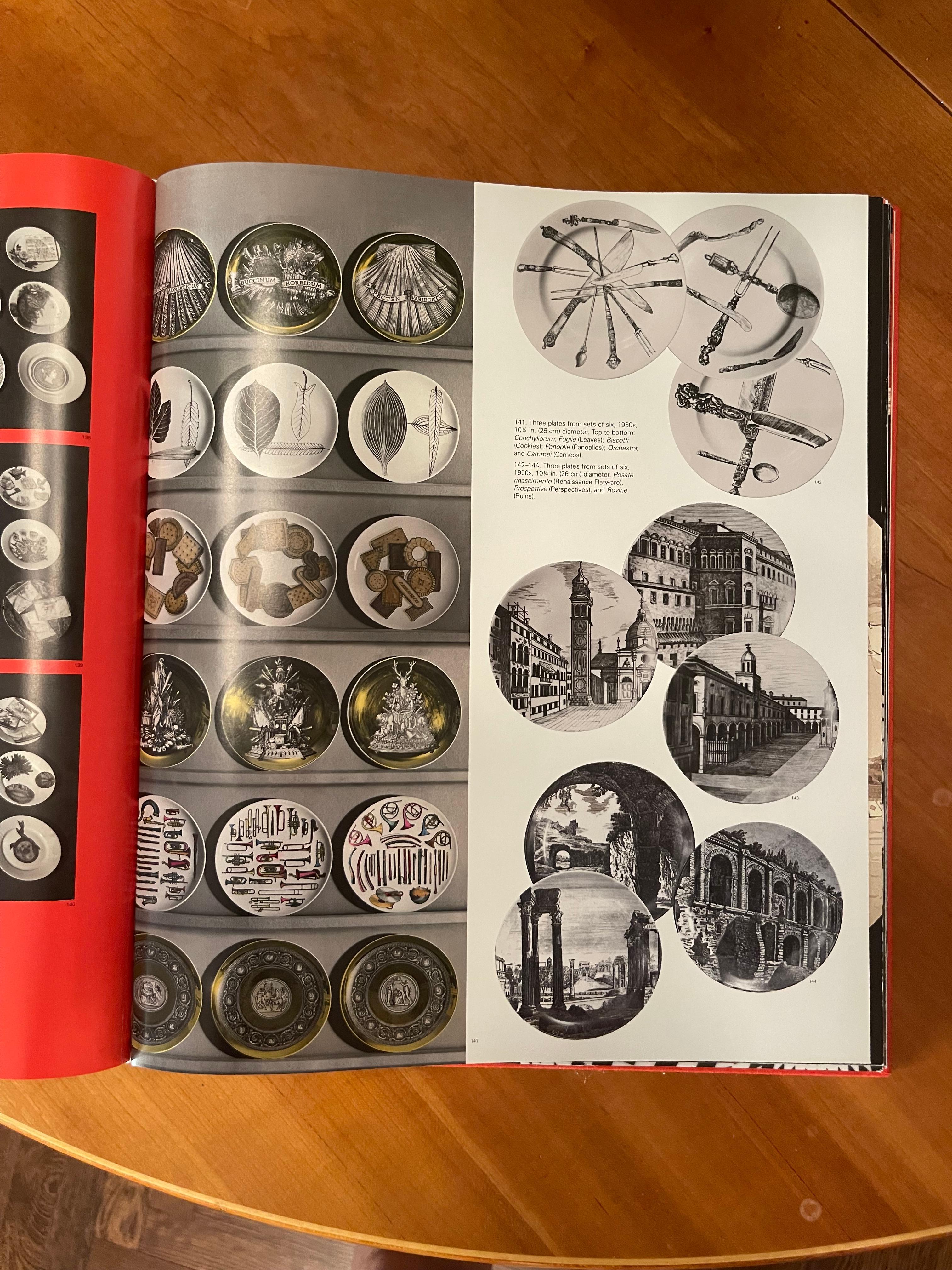 20th Century Fornasetti “Prospettiva” Architectural Plates, Set of 3, 1950’s For Sale