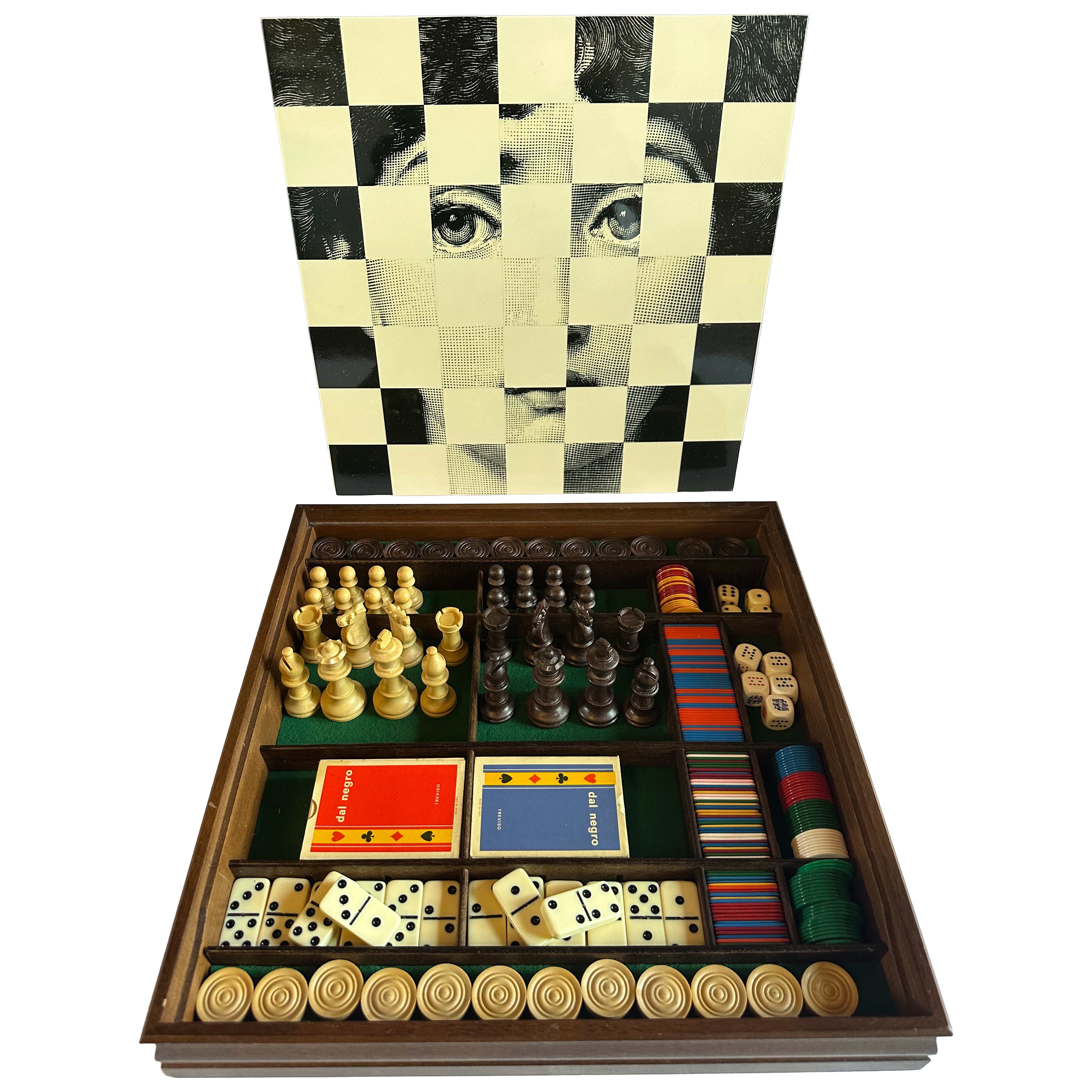 Where are Fornasetti plates made?