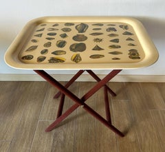FORNASETTI Rectangular Shells Tray with Stand