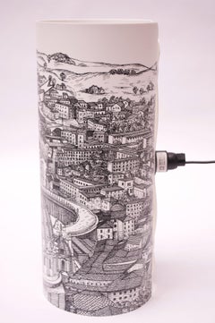 Fornasetti "Roma" Table Lamp Produced by Antonangeli