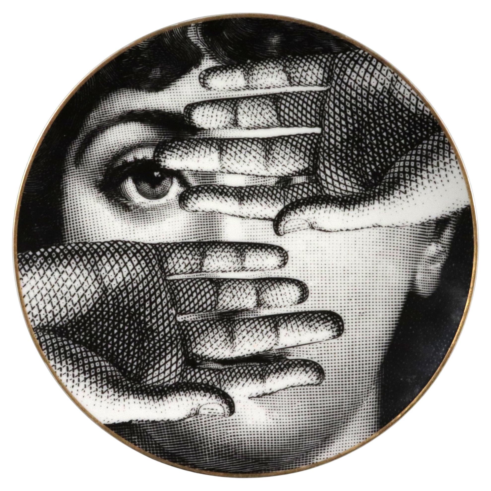 Fornasetti Rosenthal Porcelain Plate- Temi e Variazioni- Themes and Variation