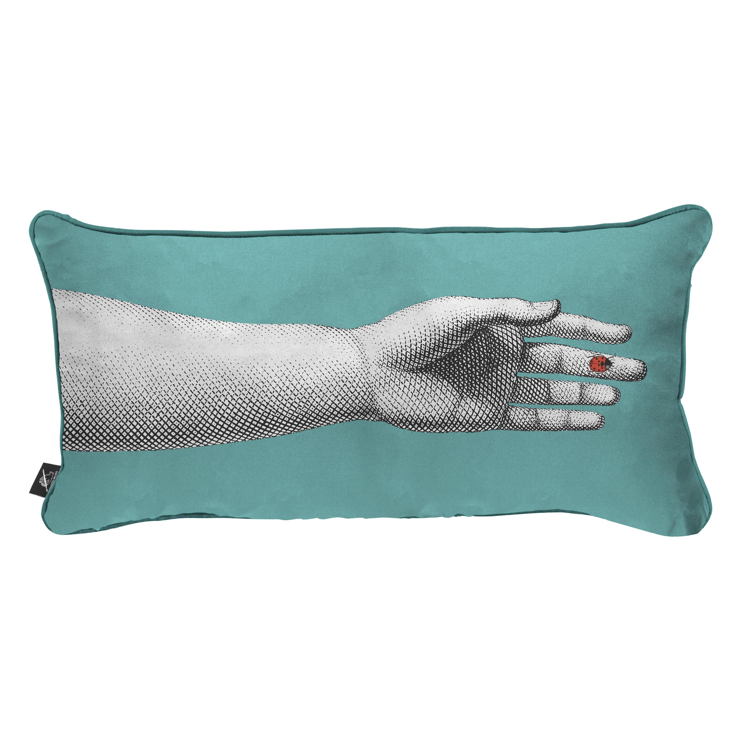 Fornasetti Seidenkissen Mano Hand im Angebot