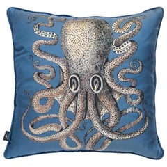 Fornasetti Seidenkissen Polipo Octopus