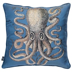 Fornasetti Seidenkissen Polipo Octopus