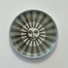 Fornasetti "Soli e Lune" Porcelain Plate