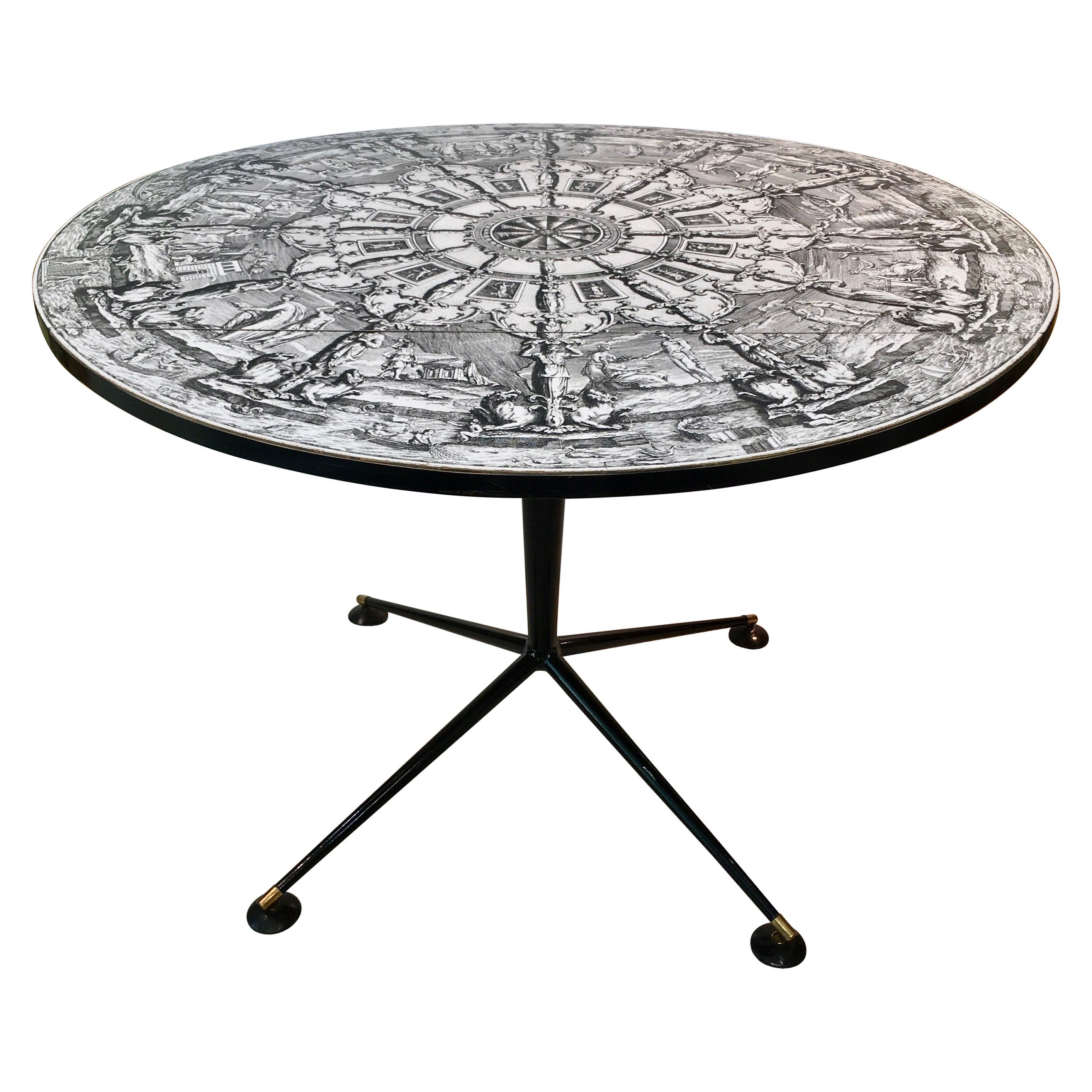 Andrew J. Milne for Heal's Round Drop Leaf Table For Sale