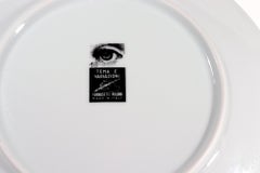Fornasetti Surrealist Themes & Variations Plate, #18, Fornasetti, "Circles"