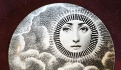 Fornasetti Themes and Variation Porcelain Plate, Pattern #101