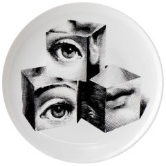 Fornasetti “Themes and Variations” Porcelain Plate No. 112, Italy, circa 1990