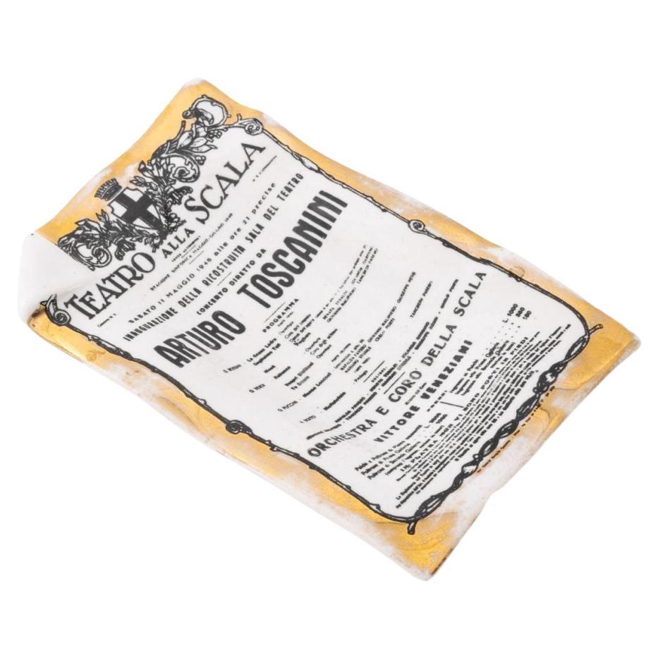 Fornasetti "Toscanini
s Concert" Porcelain Tray