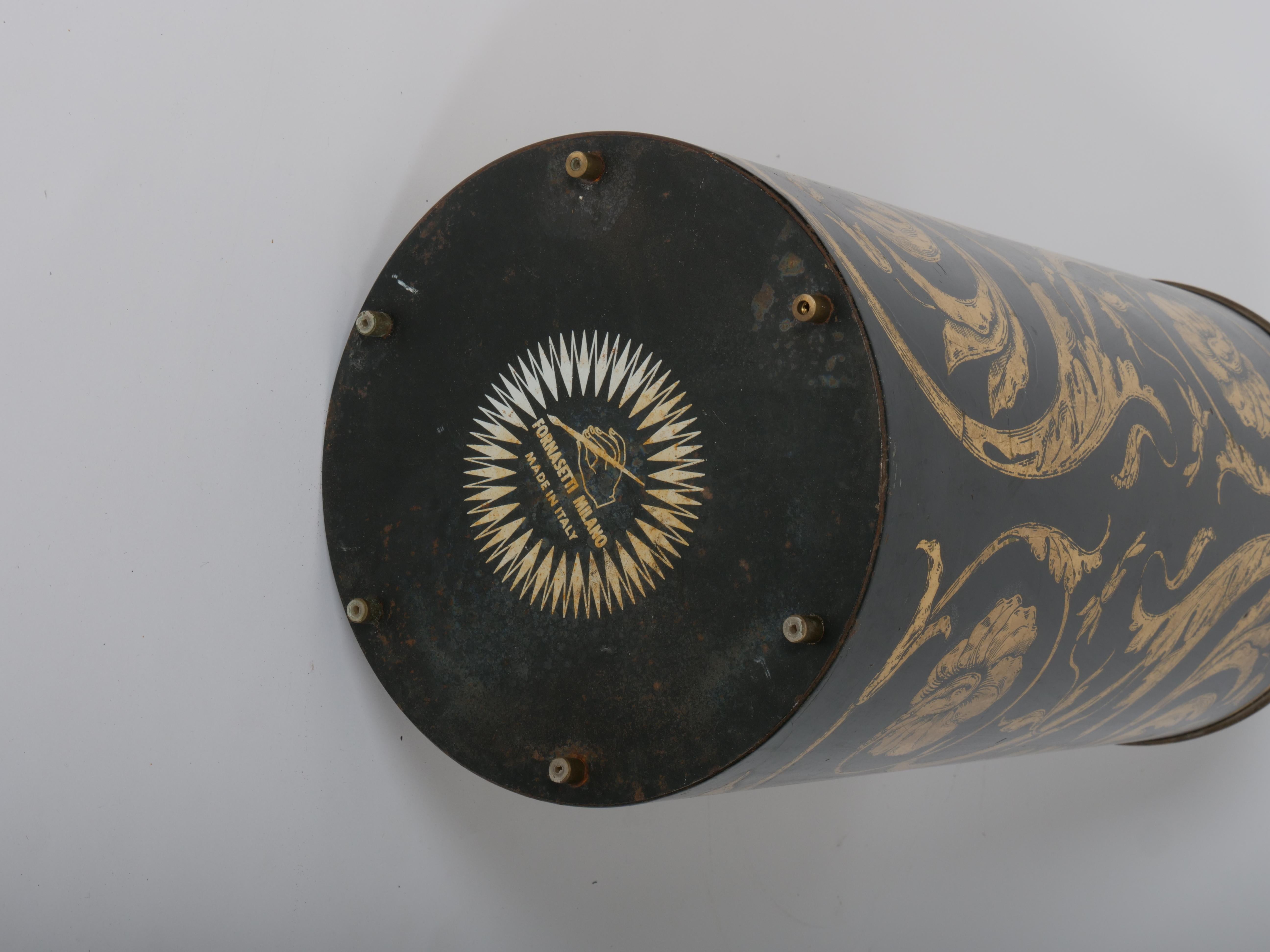 Portaombrelli Fornasetti. Italia c1950 In condizioni buone in vendita a London, GB