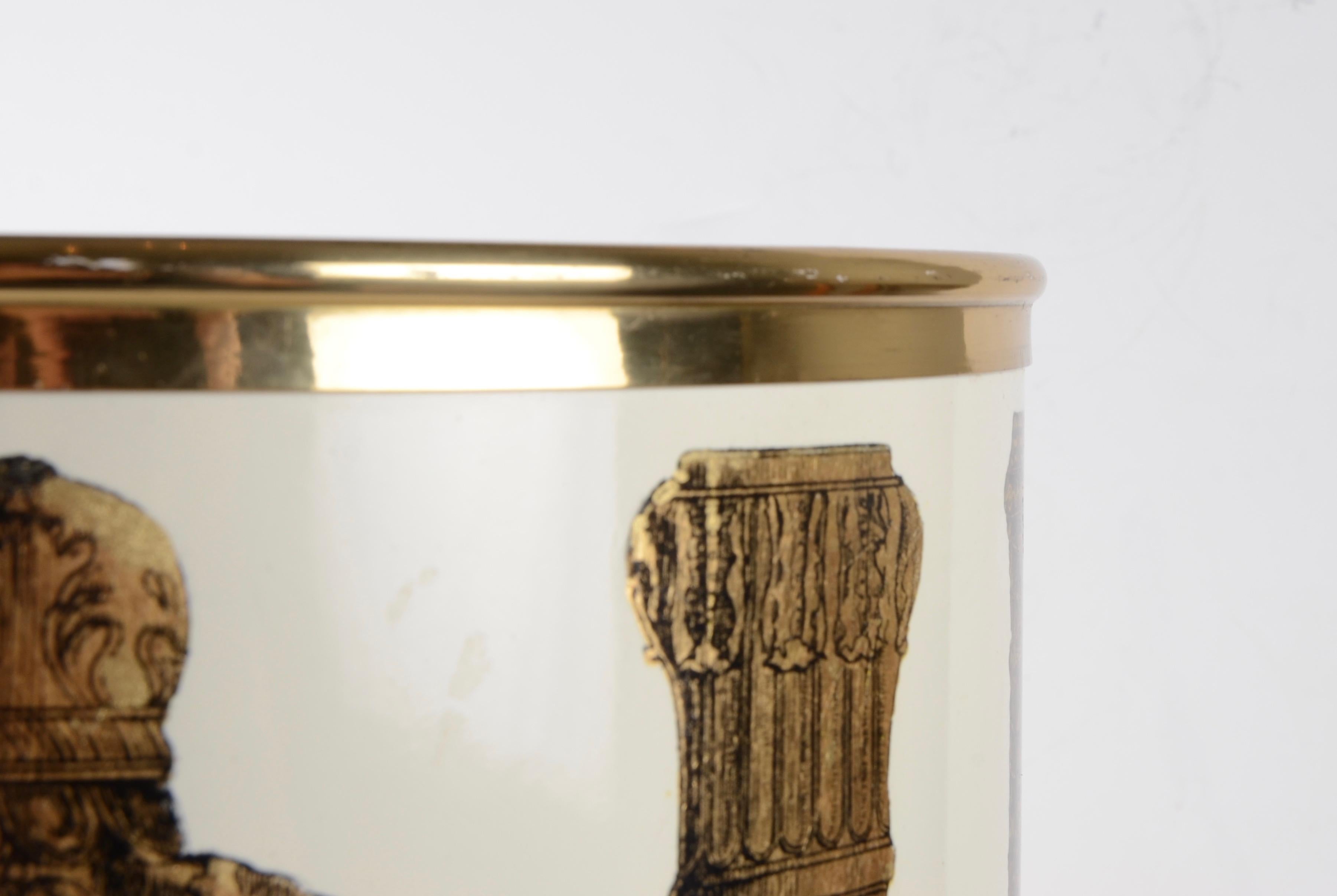 Mid-Century Modern Fornasetti, Umbrella Stand, Italy Mid-1900s